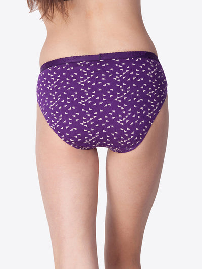 Printed Outer Elastic Bikini Assorted Panty #212