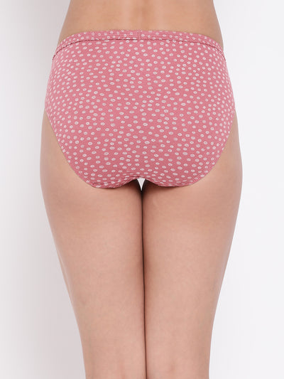 Printed Inner Elastic Bikini Assorted Panty #215