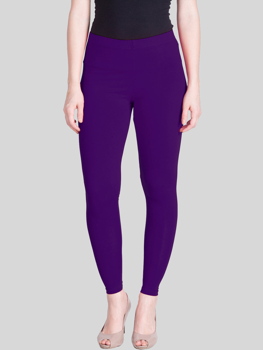 Purple Ankle Length Leggings LYRA