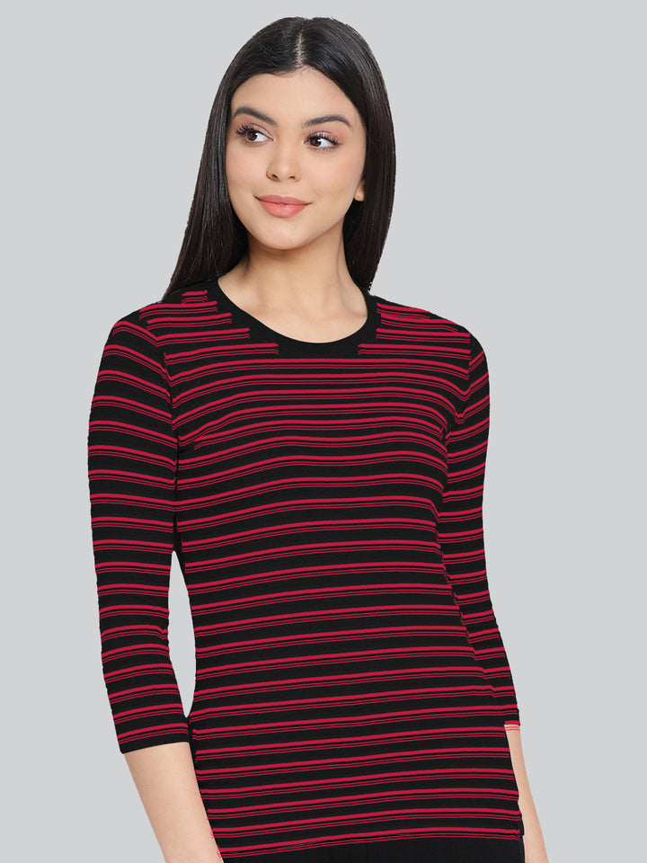 ■Rest & Recreation■ STRIPE LIP NECK TSHIRT NAVY RR242TP00 Rest & Recreation Stripe Rib Neck T-shirt (Blue) on Bunjang