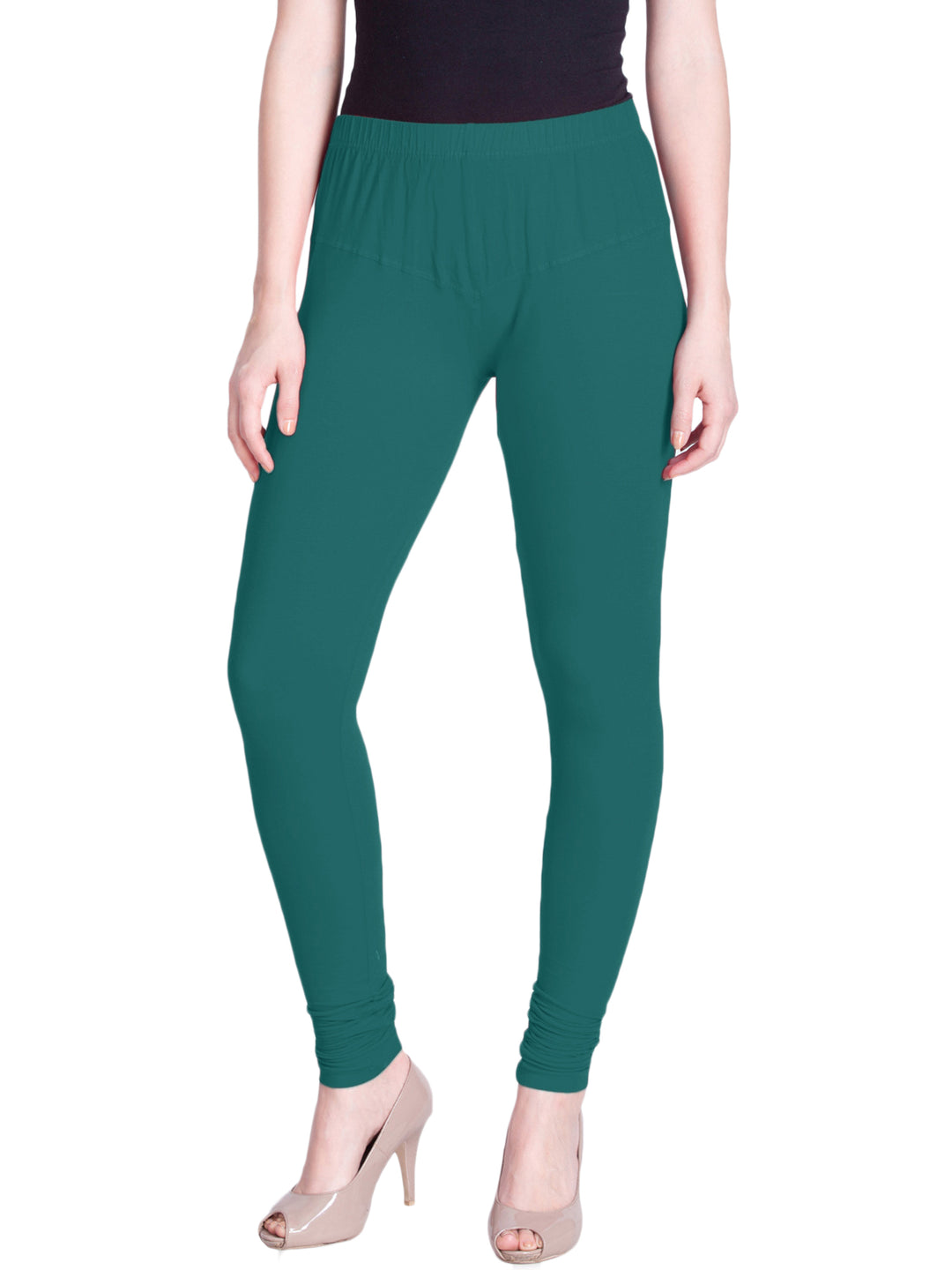 Blue Green Premium Churidar Leggings – LYRA