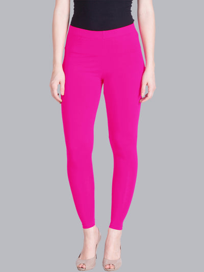 Buy Ms.Lingies Pink Cotton Leggings for Women Online @ Tata CLiQ