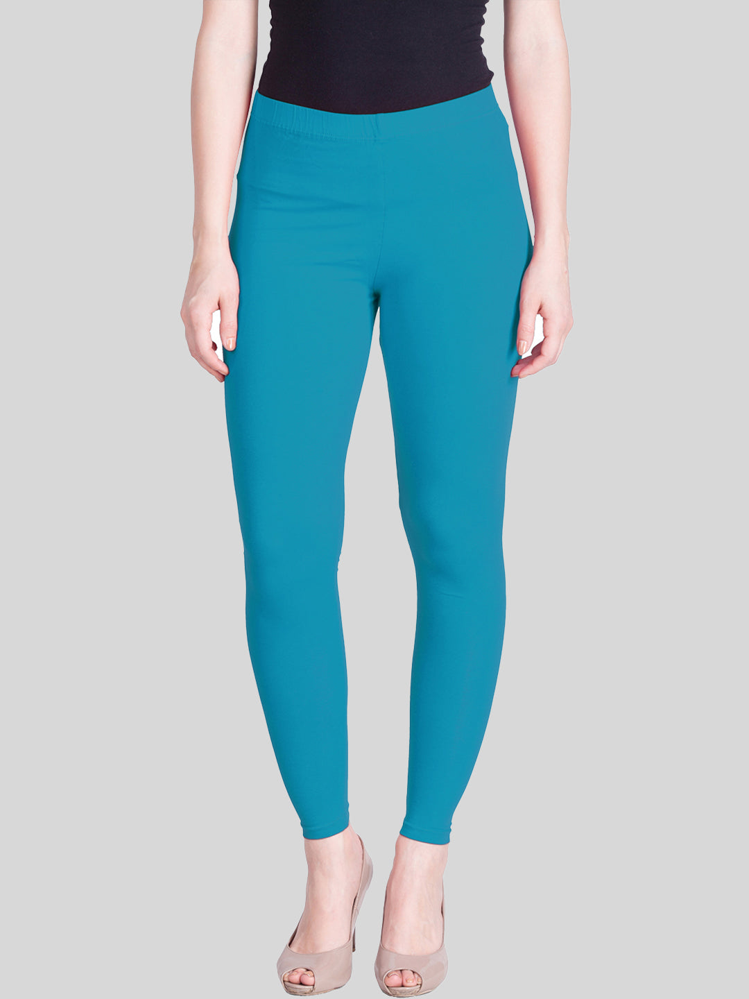 Justice Girls Leggings Turquoise Size 10 Full Length Logo | eBay