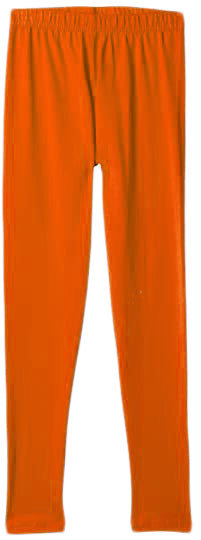 Orange Kids Leggings