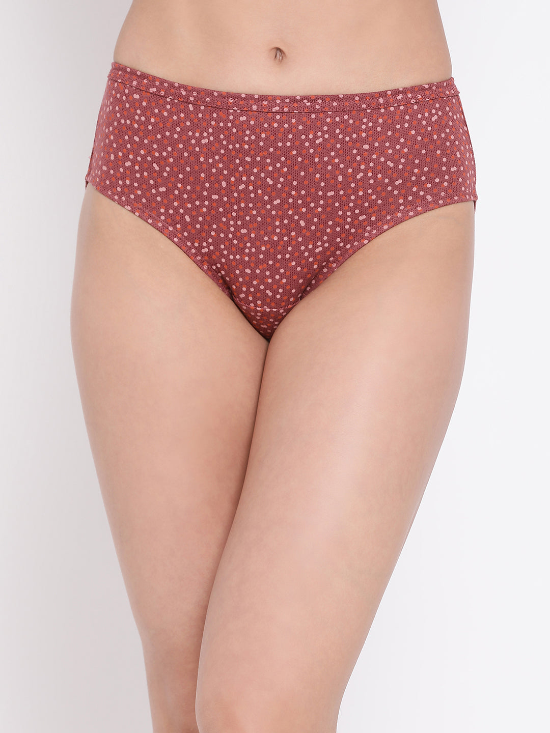 Printed Inner Elastic Hipster Assorted Panty #214