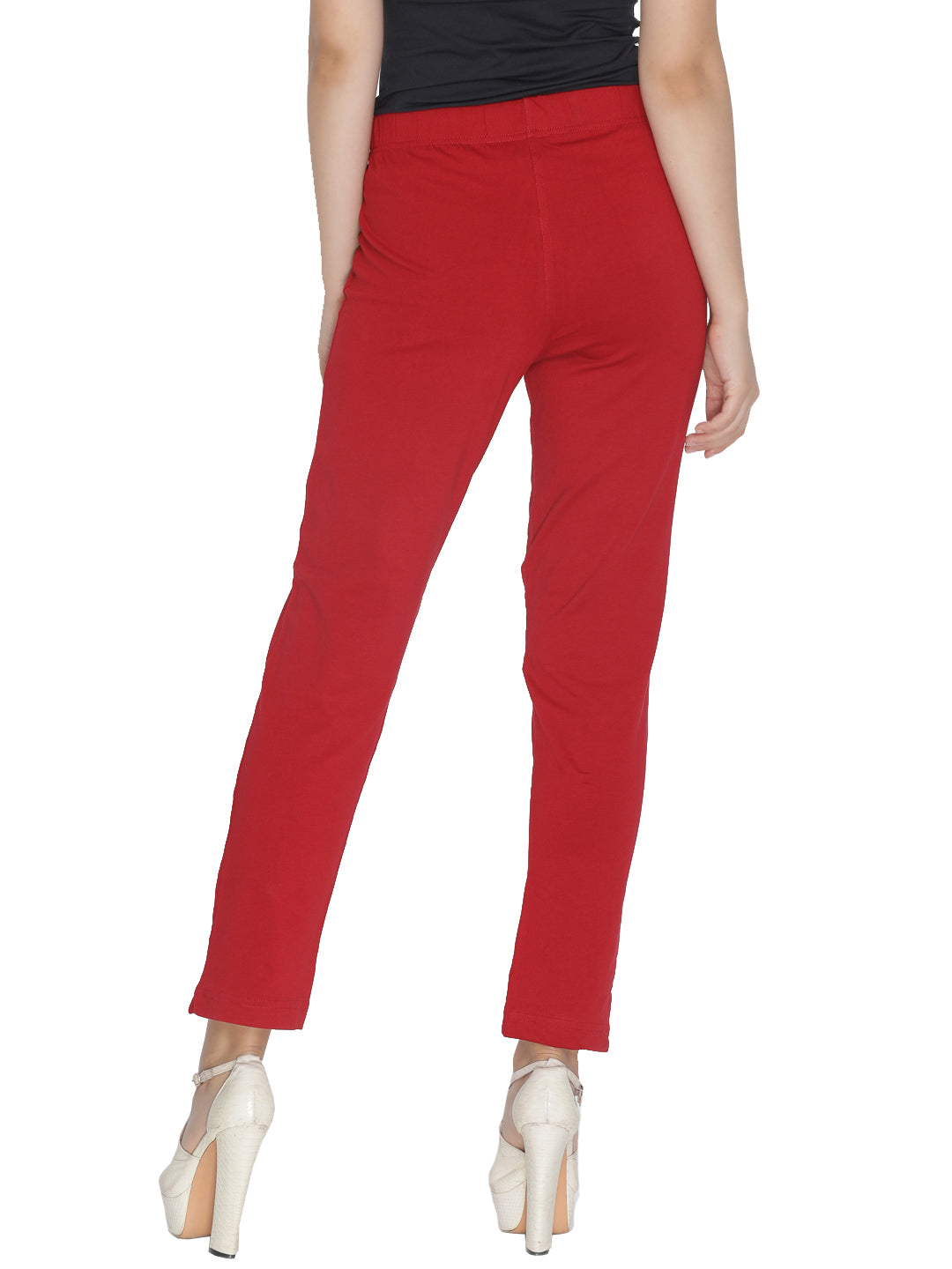 HM Cigarette trousers  Red  Ladies  HM IN