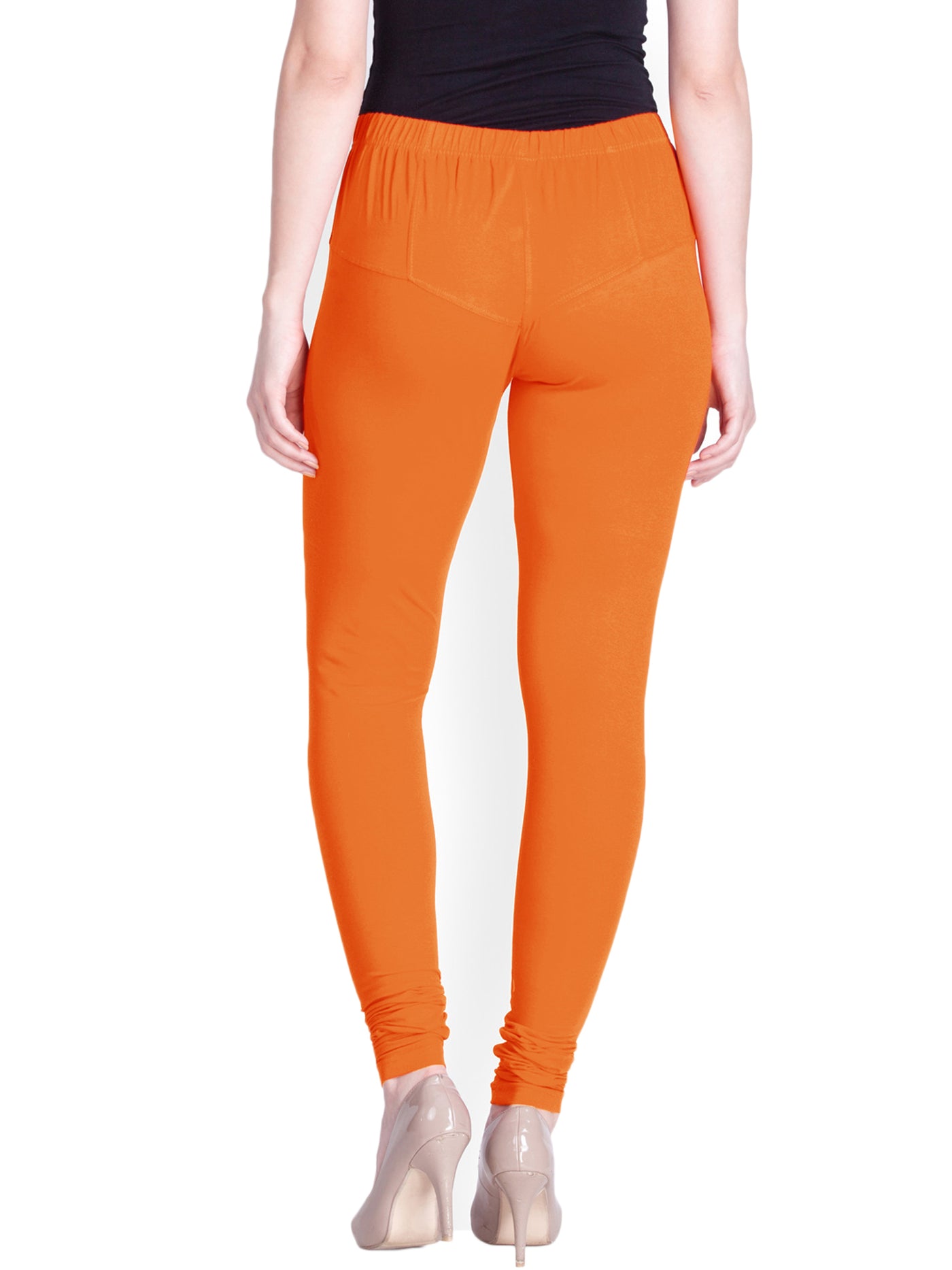 Buy Lyra Women Solid Premium Cotton Churidar Leggings | Mid-Waist |  Fashionwear at Amazon.in