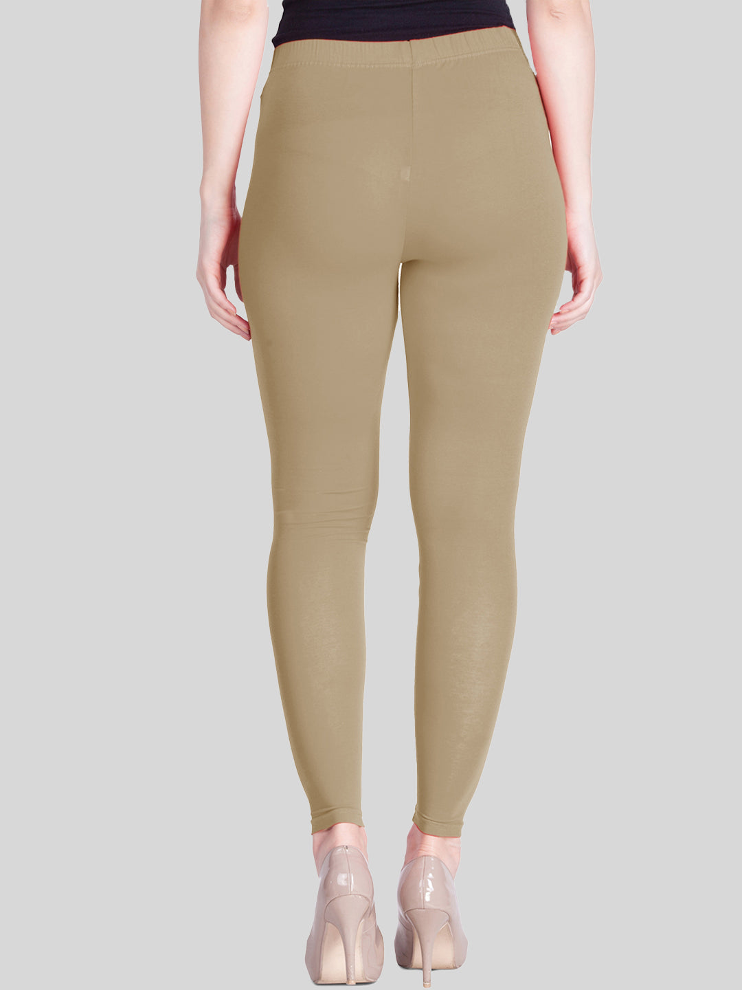 Buy Lyra Kids Beige Skinny Fit Leggings for Girls Clothing Online @ Tata  CLiQ