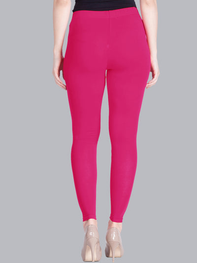 Buy Lyra Candy Pink Churidar Leggings Online