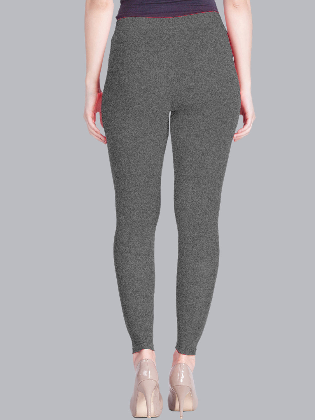 Grey ankle length leggings hotsell