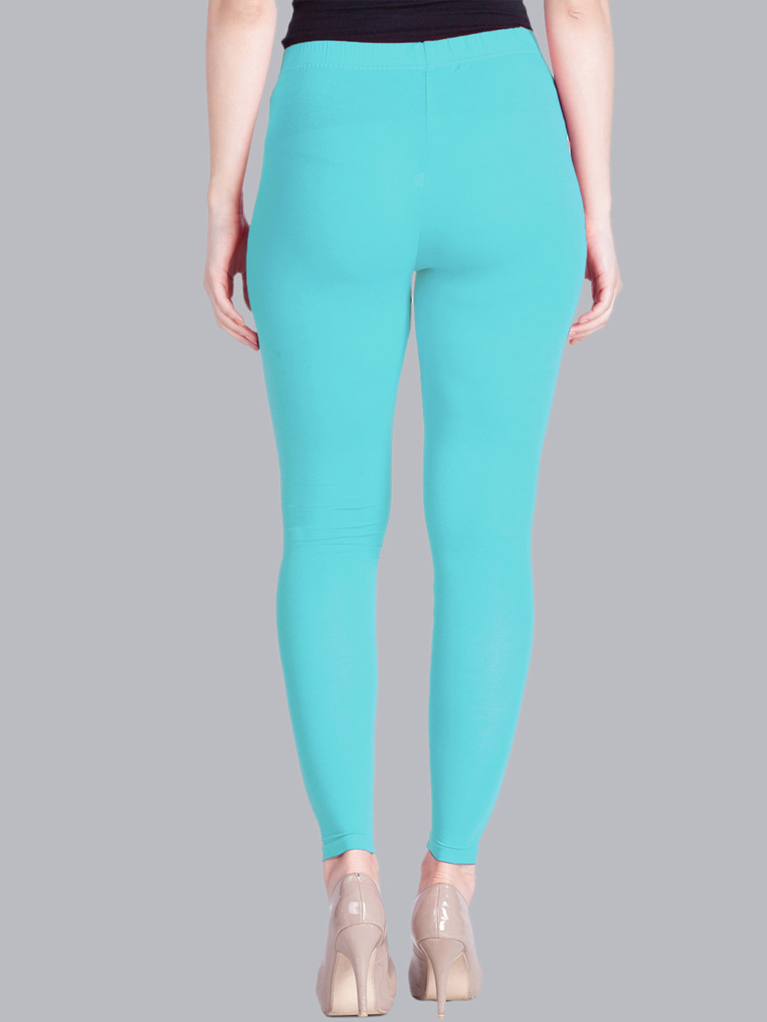 Buy online Green Cotton Blend Leggings from Capris & Leggings for Women by  Soft Colors for ₹319 at 68% off | 2024 Limeroad.com
