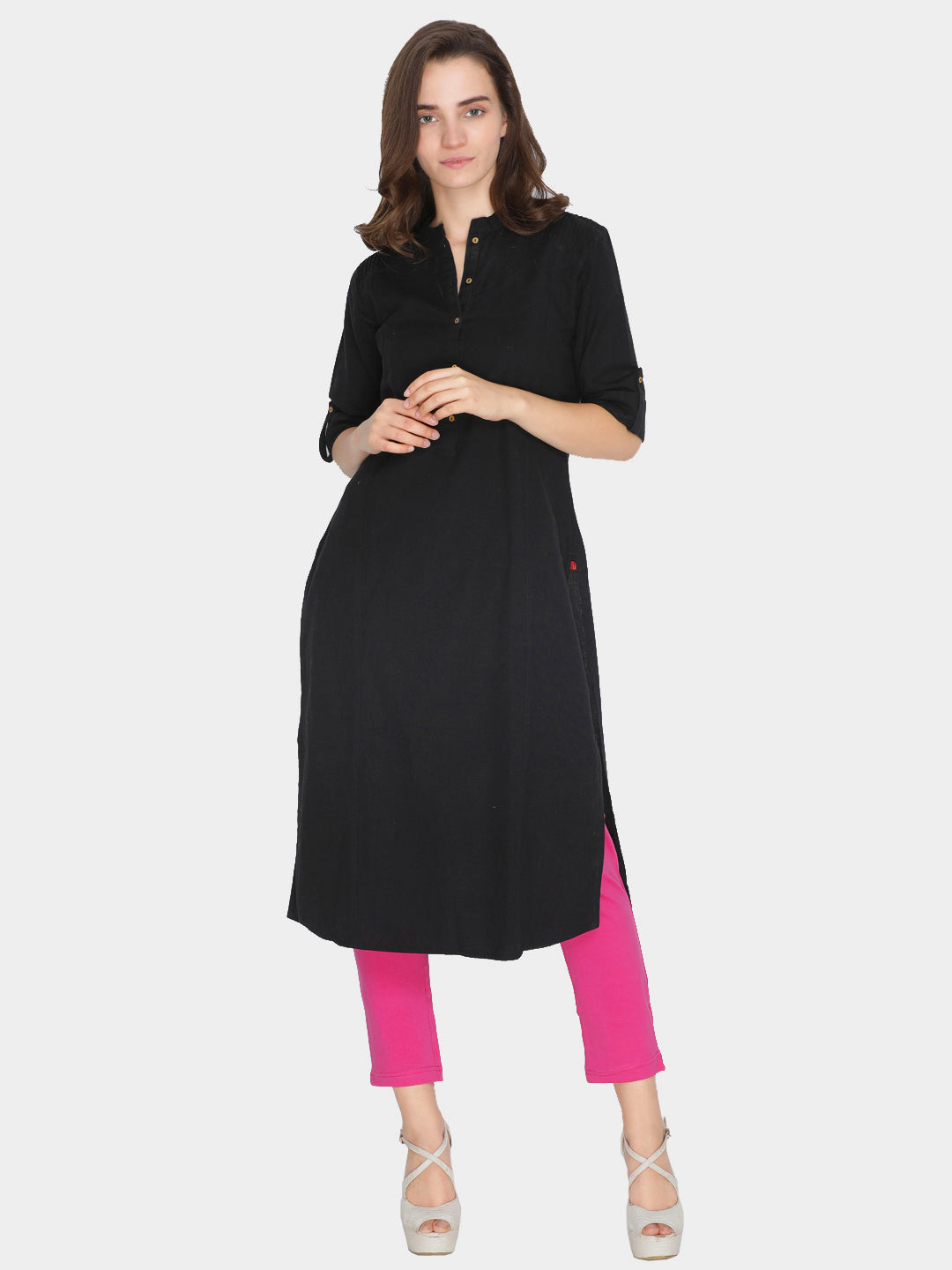 Discover more than 62 black and pink kurti best