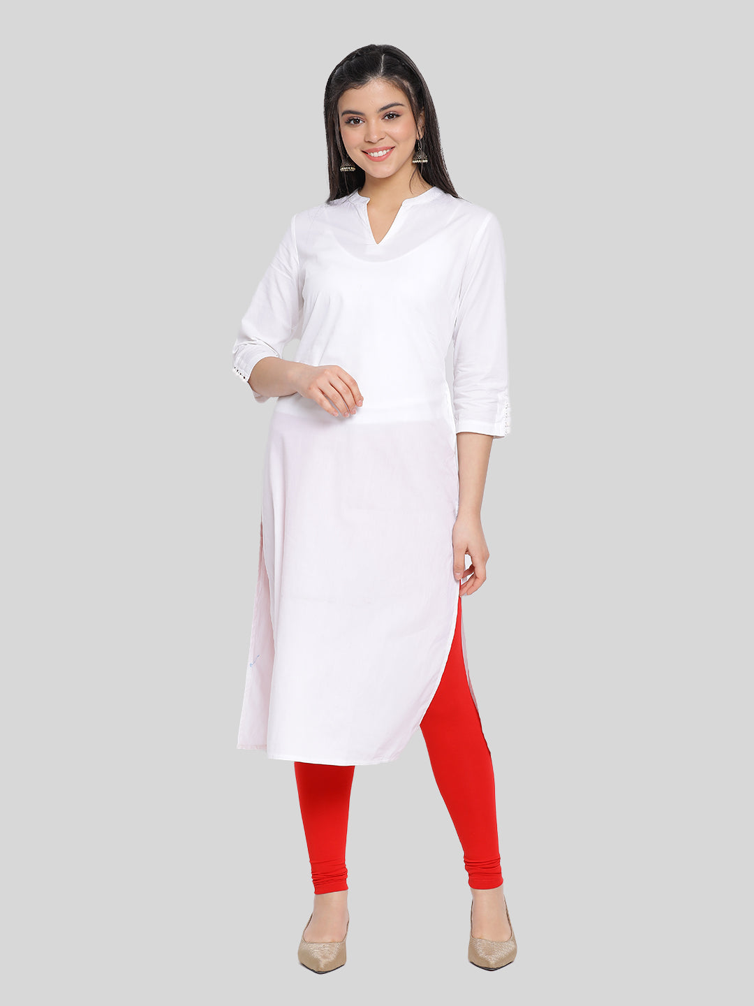 Buy online Solid Ankle Length Leggings from Capris & Leggings for Women by  Myo for ₹349 at 40% off | 2024 Limeroad.com
