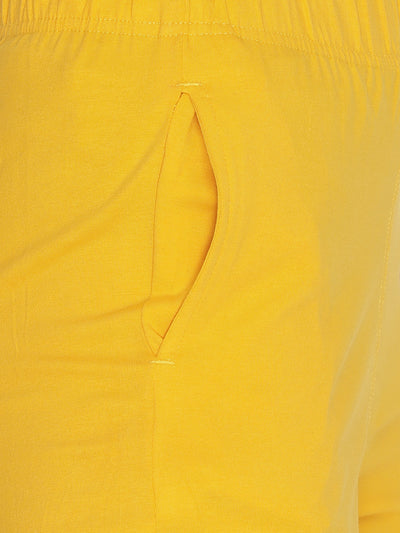 Yellow Kurti Pant