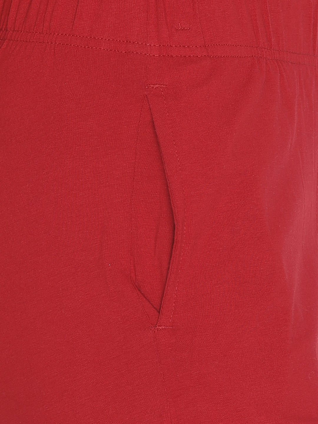 Lyra Cotton Women Maroon Color Pant-LYRAP160