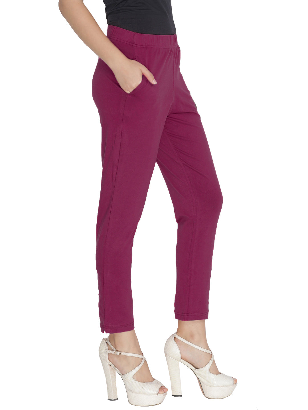 Buy Ritul Trendz lyra Lycra Soft Trousers for Women and Ankle Length Pants  for Womens Daily Office wear Pink L 3Xl at Amazonin
